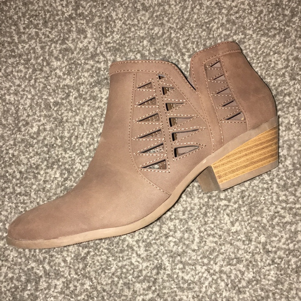 brown booties